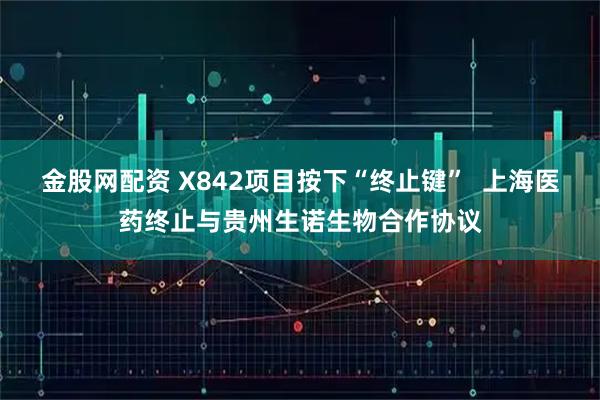 金股网配资 X842项目按下“终止键”  上海医药终止与贵州生诺生物合作协议